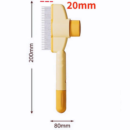 Self-Cleaning Pet Hair Remover Brush