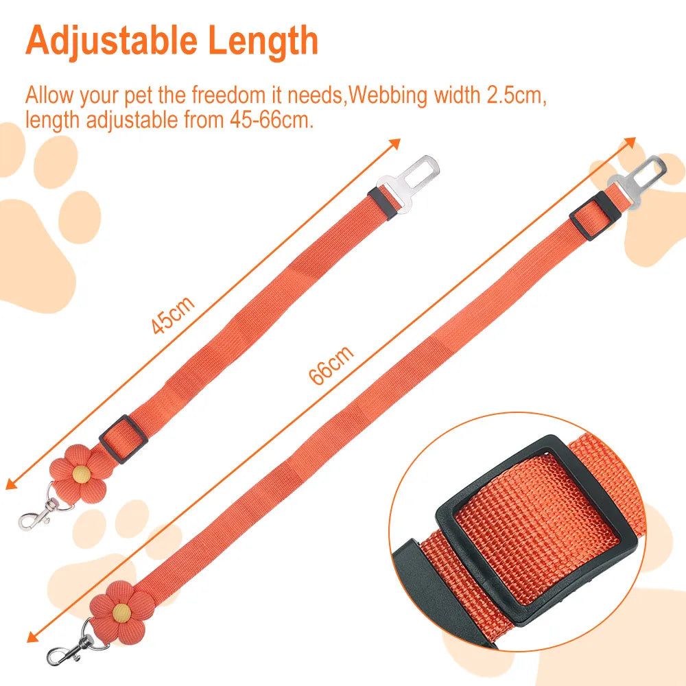 Car Safety Seat Belt For Pets
