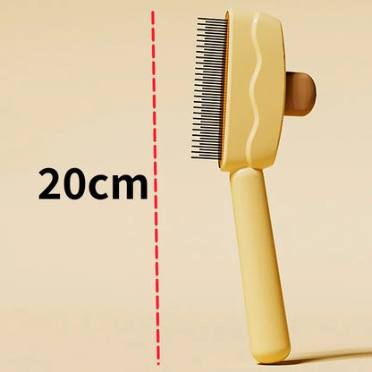 Self-Cleaning Pet Hair Remover Brush
