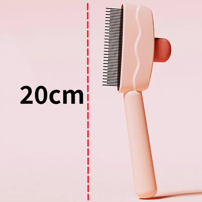 Self-Cleaning Pet Hair Remover Brush